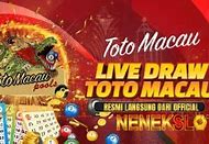 Live Draw Macau 4D Hari Ini